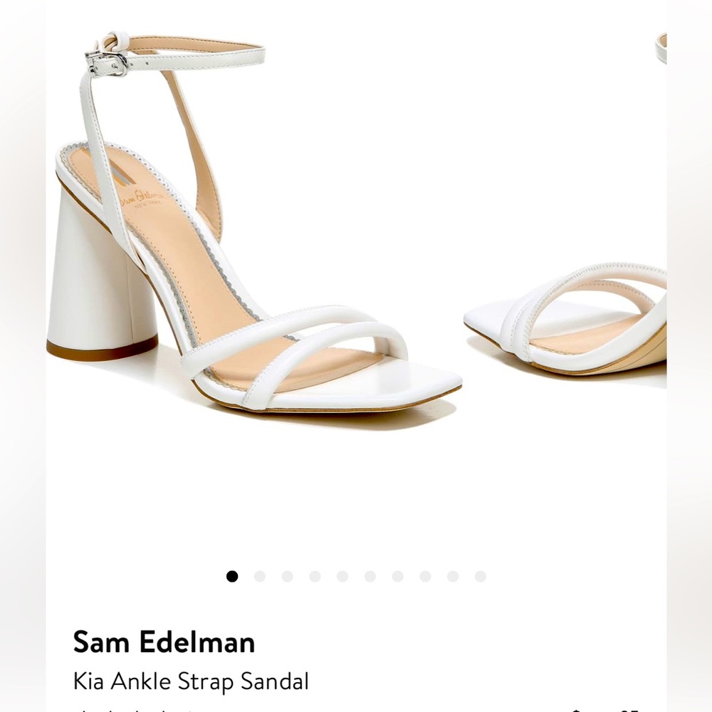 Sam Edelman Kia Ankle Strap Sandal (7.5 worn once!)